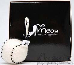 Meow kamuoliukas Base Ball vilnoninis